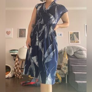 Gorgeous vintage Lady Page Susan page print dress